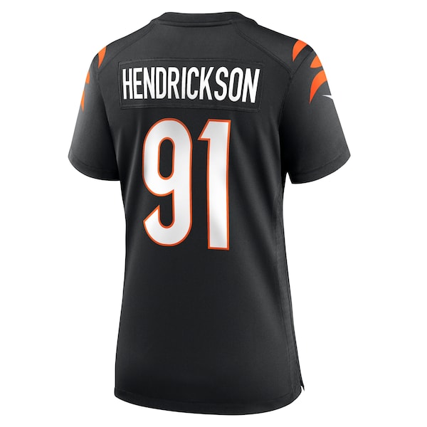 Trey Hendrickson Cincinnati Bengals Nike Women's Game Jersey - Black - Image 3