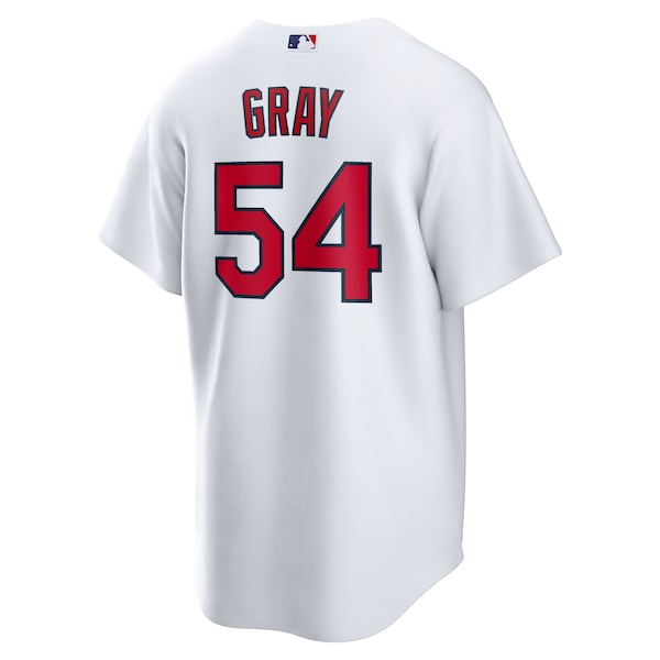 Sonny Gray St. Louis Cardinals Nike Home Replica Jersey - White/Light Blue/Red - Image 4