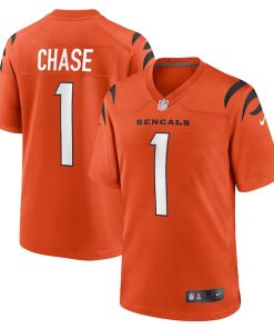 Ja'Marr Chase Cincinnati Bengals Nike Alternate Game Jersey - Orange/Black