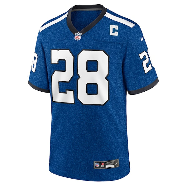 Jonathan Taylor Indianapolis Colts Nike Indiana Nights Alternate Game Jersey - Royal - Image 2