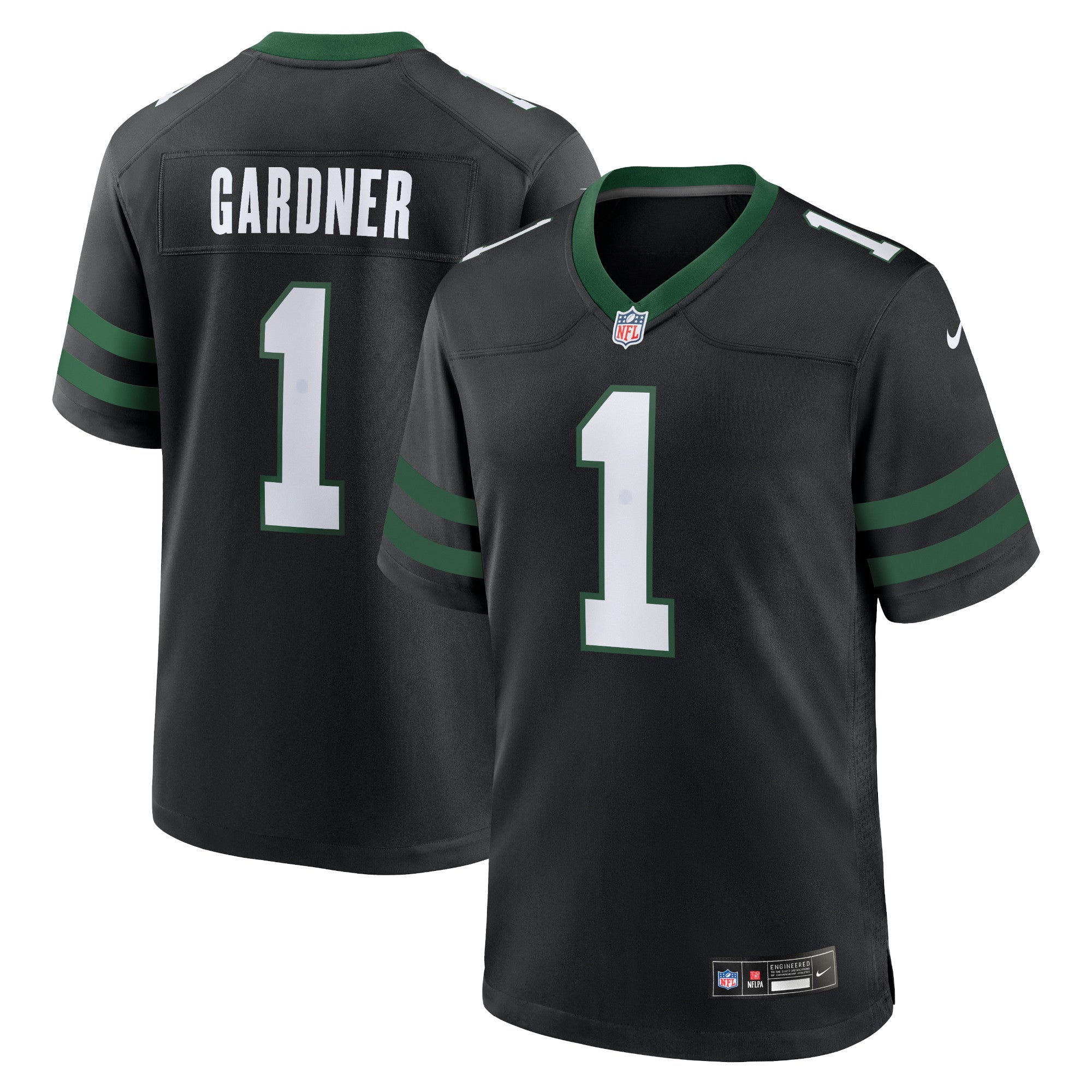 Ahmad Sauce Gardner New York Jets Nike Game Jersey - Legacy Green - Image 7
