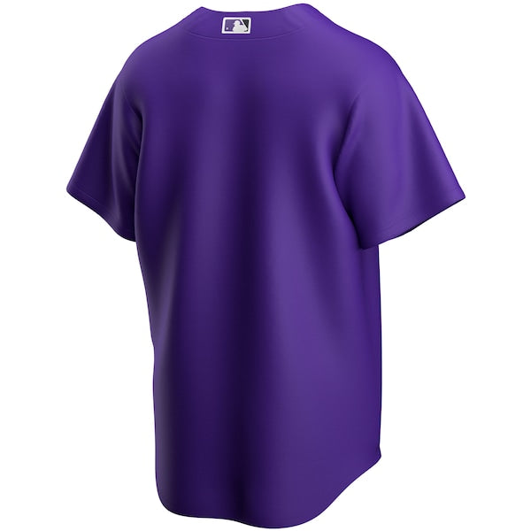 Colorado Rockies Nike Youth Alternate Replica Team Jersey - Purple - Image 3