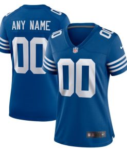Indianapolis Colts Nike Women's Alternate Custom Jersey - Royal