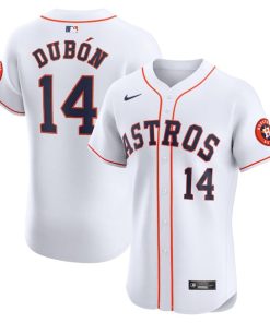 Mauricio Dubon Houston Astros Nike Home Elite Player Jersey - White