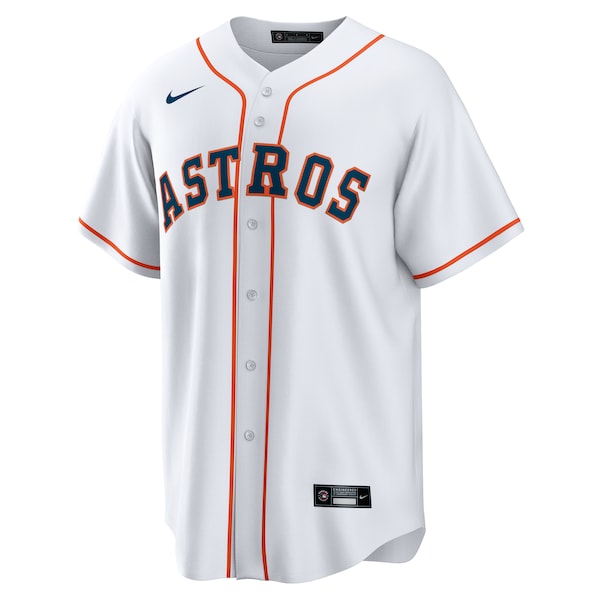 Houston Astros Nike Home 2025 Jackie Robinson Day Replica Jersey - White - Image 2