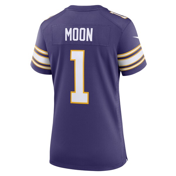 Warren Moon Minnesota Vikings Nike Women's Classic Retired Player Game Jersey - Purple - Image 3