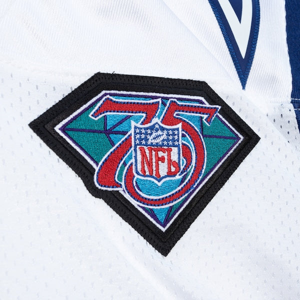 Emmitt Smith Dallas Cowboys 1994 Authentic Jersey - White - Image 4
