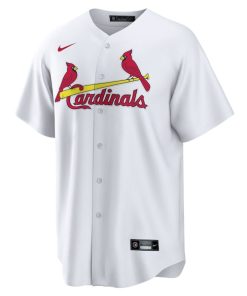 Alternative view of St. Louis Cardinals Nike Home Blank Replica Jersey - White