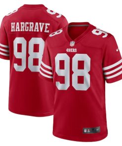 Javon Hargrave San Francisco 49ers Nike Game Player Jersey - Scarlet