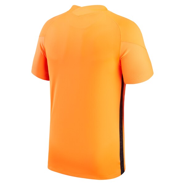 Netherlands Women's National Team Nike Youth 2022/23 Home Replica Blank Jersey - Orange - Image 3