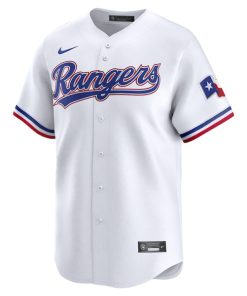 Alternative view of Evan Carter Texas Rangers Nike Home Limited Player Jersey - White