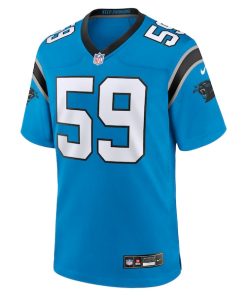 Alternative view of Luke Kuechly Carolina Panthers Nike Retired Player Game Jersey - Blue