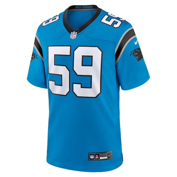 Luke Kuechly Carolina Panthers Nike Retired Player Game Jersey - Blue - Image 2
