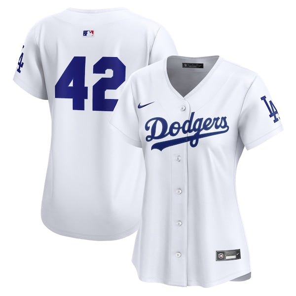 Los Angeles Dodgers Nike Home 2025 Jackie Robinson Day Limited Jersey?ยจC White