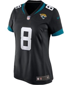 Alternative view of Mark Brunell Jacksonville Jaguars Nike Women's Game Retired Player Jersey - Black