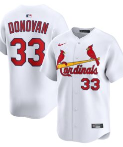 Brendan Donovan St. Louis Cardinals Nike Home Limited Player Jersey - White