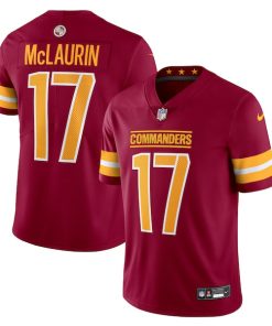 Alternative view of Terry McLaurin Washington Commanders Nike  Vapor Untouchable Limited Jersey - Burgundy/Black