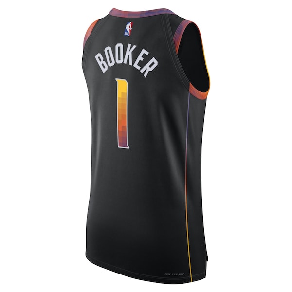 Devin Booker Phoenix Suns Jordan Brand Authentic Player Jersey - Statement Edition - Black - Image 3
