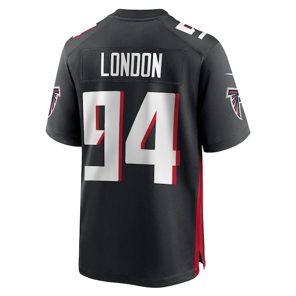 LaCale London Atlanta Falcons Nike Team Game Jersey - Black - Image 3