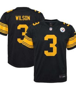 Russell Wilson Pittsburgh Steelers Nike Youth Alternate Player Game Jersey - Black