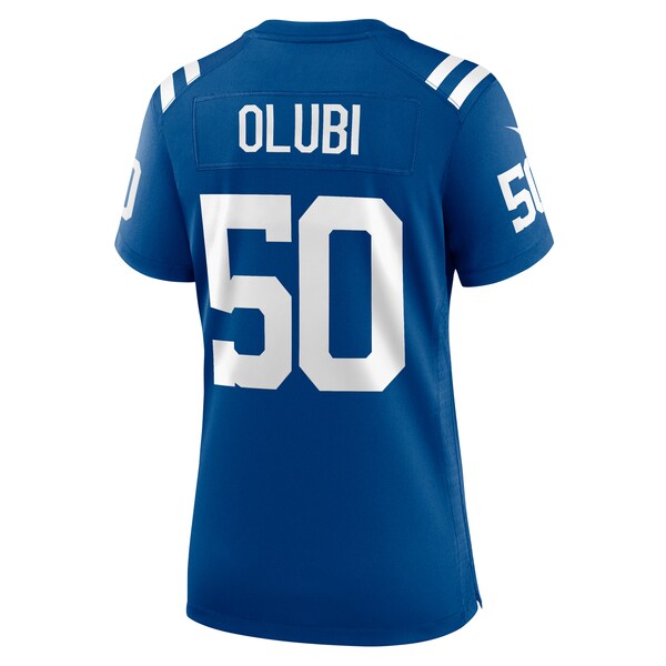 Segun Olubi Indianapolis Colts Nike Women's Game Player Jersey - Royal - Image 3