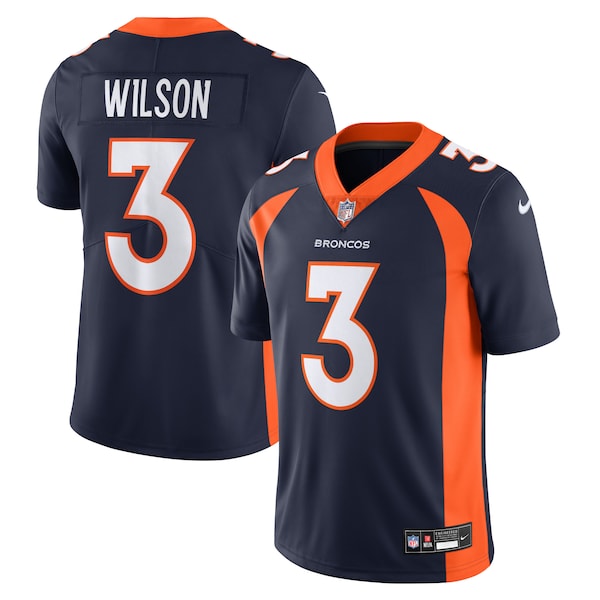 Russell Wilson Denver Broncos Nike Vapor Untouchable Limited Jersey - Navy/Orange/White
