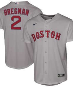 Alex Bregman Boston Red Sox Nike Youth Road Replica Jersey - Gray