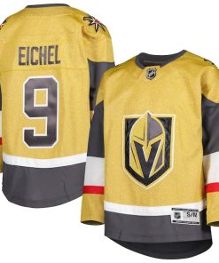 Jack Eichel Vegas Golden Knights Youth Home Premier Player Jersey - Gold