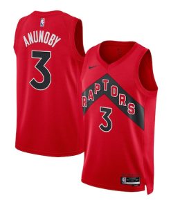 OG Anunoby Toronto Raptors Nike Unisex Swingman Jersey - Icon Edition - Red