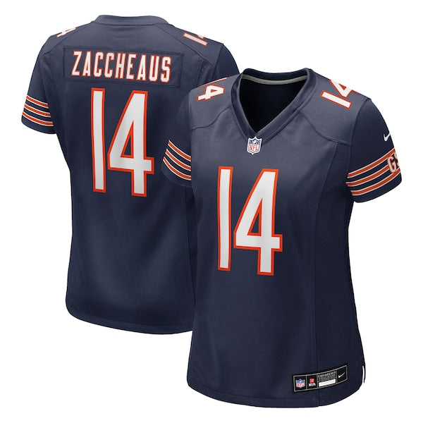 Olamide Zaccheaus Chicago Bears Nike Women's Team Game Jersey - Navy
