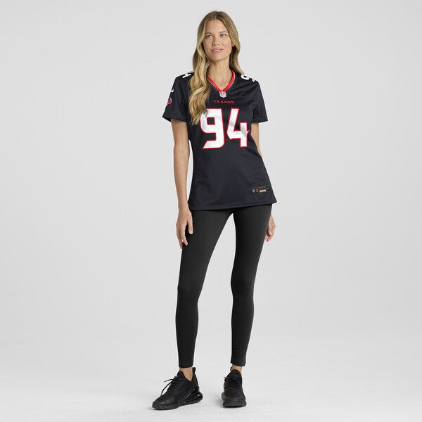 Jayden Peevy Houston Texans Nike Women's Team Game Jersey - Navy - Image 5