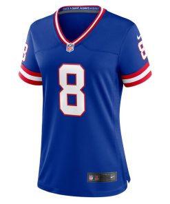 Alternative view of Daniel Jones New York Giants Nike Women's Player Jersey - Royal