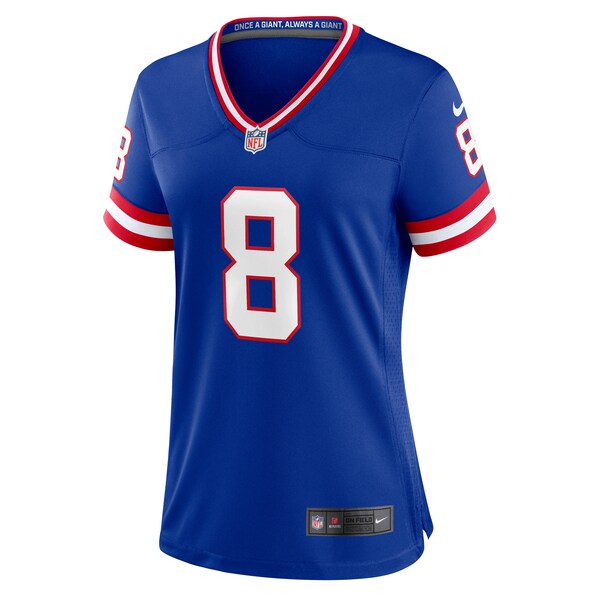 Daniel Jones New York Giants Nike Women's Player Jersey - Royal - Image 2