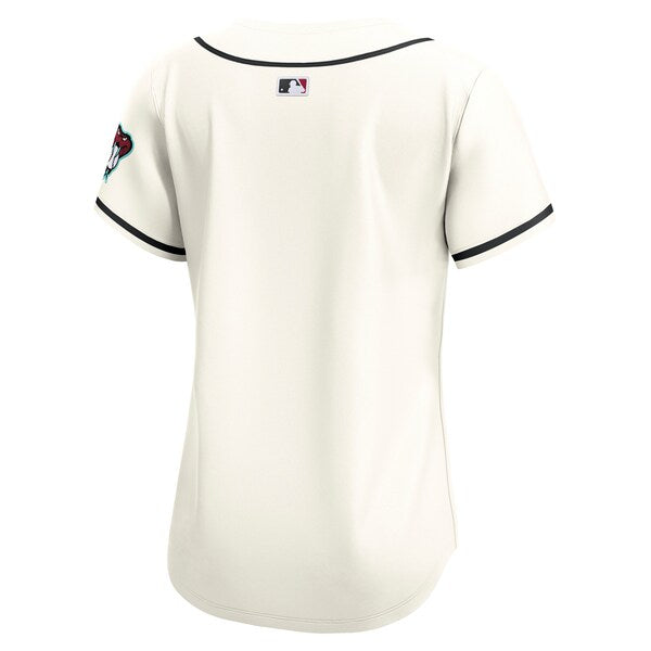 Arizona Diamondbacks Nike Women's Home Limited Jersey - Cream - Image 3