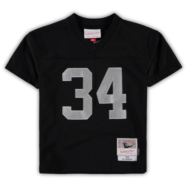 Bo Jackson Las Vegas Raiders Preschool 1988 Retired Player Legacy Jersey - Black - Image 2