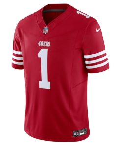 Alternative view of Deebo Samuel Sr San Francisco 49ers Nike Vapor F.U.S.E. Limited Jersey - Scarlet