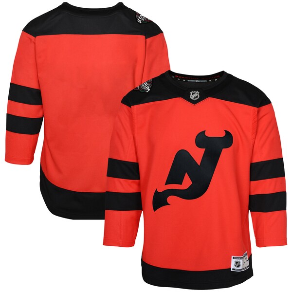 New Jersey Devils Youth 2024 NHL Stadium Series Premier Jersey?ยจC Red