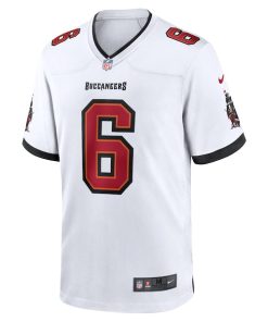 Alternative view of Baker Mayfield Tampa Bay Buccaneers Nike Away Game Jersey - White