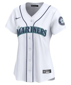 Alternative view of Randy Arozarena Seattle Mariners Nike Women's Home Limited Player Jersey - White