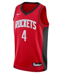 Alternative view of Jalen Green Houston Rockets Nike Youth Swingman Jersey - Icon Edition - Red