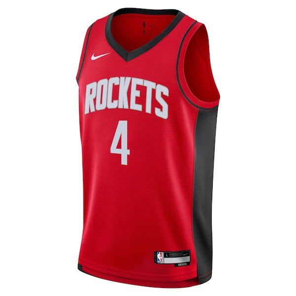 Jalen Green Houston Rockets Nike Youth Swingman Jersey - Icon Edition - Red - Image 2
