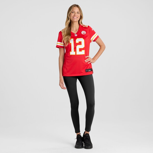 Jared Wiley Kansas City Chiefs Nike Women's Game Jersey - Red - Image 3