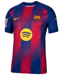Alternative view of Barcelona Nike 2025/26 Home Authentic Custom Jersey - Navy