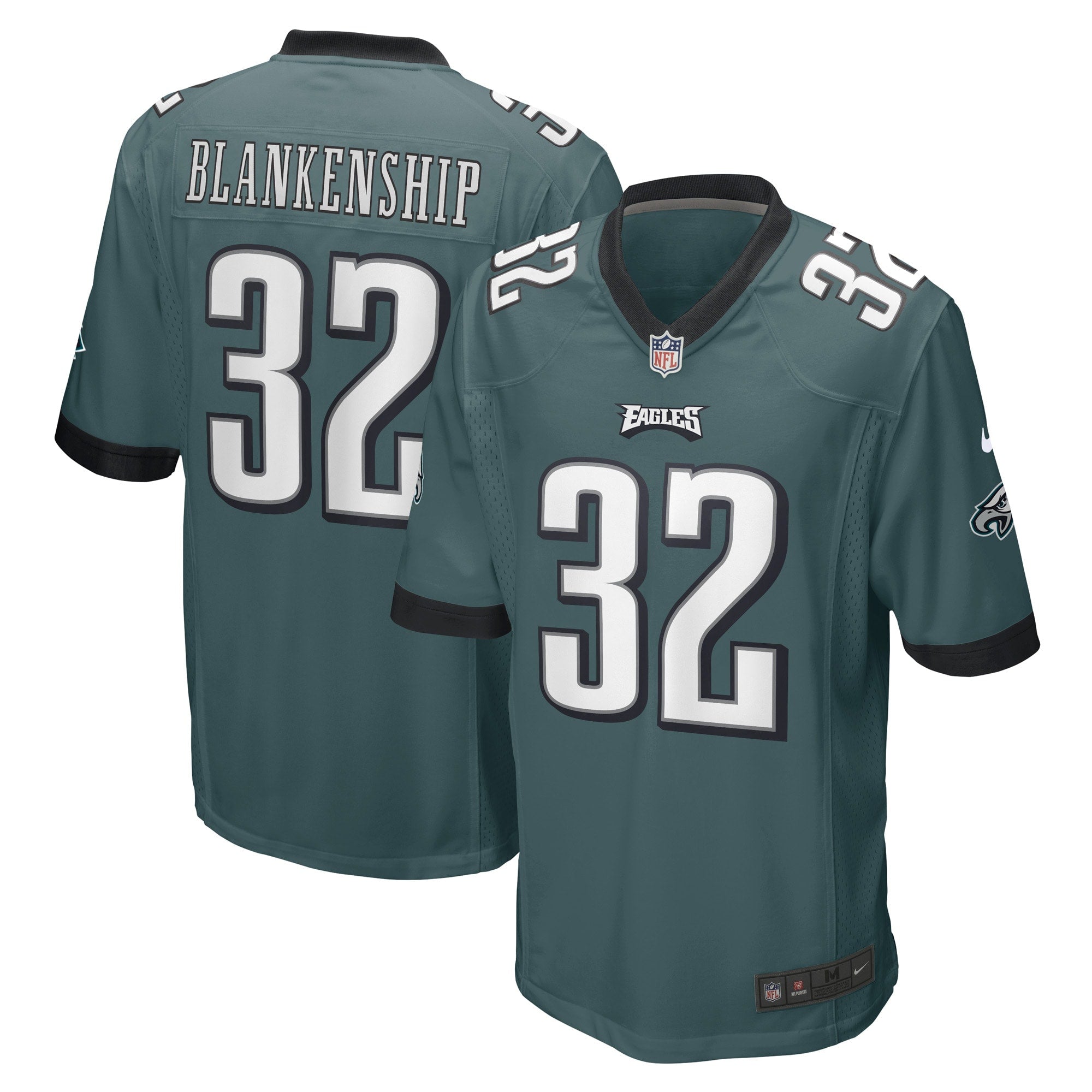 Reed Blankenship Philadelphia Eagles Nike Alternate Game Jersey - Kelly Green/Green - Image 6