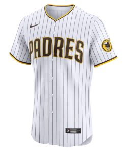 Alternative view of Randy Vasquez San Diego Padres Nike Home Elite Player Jersey - White