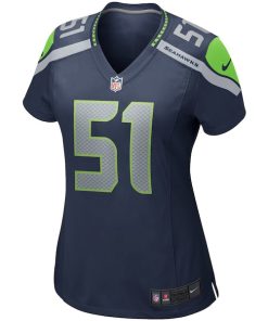 Alternative view of Lofa Tatupu Seattle Seahawks Nike Women's Game Retired Player Jersey - College Navy
