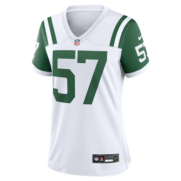 C.J. Mosley New York Jets Nike Women's Classic Alternate Game Jersey - White - Image 2