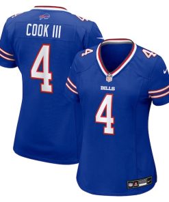 James Cook III Buffalo Bills Nike Women's Team Game Jersey - Royal