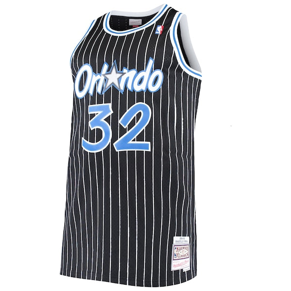 Shaquille O'Neal Orlando Magic Big & Tall Hardwood Classics Jersey - Black - Image 2