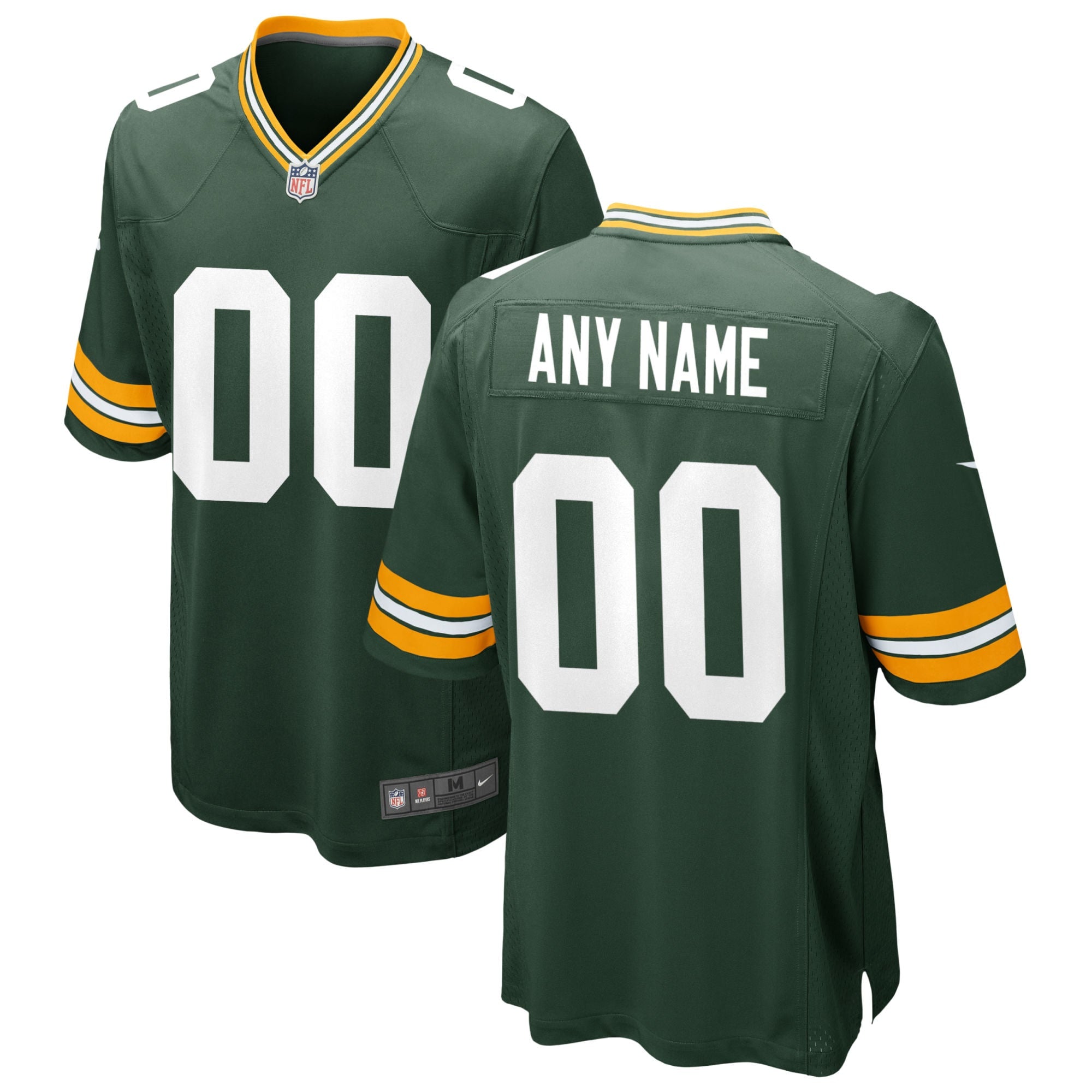 Green Bay Packers Nike The 1923 Classic Game Custom Jersey - Navy/White/Green - Image 4